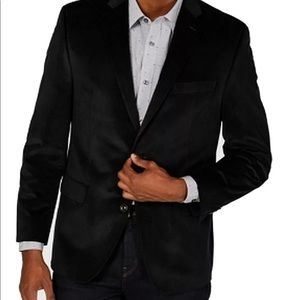 Michael Kors Black Velvet Sports Coat